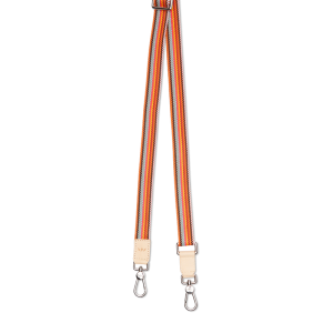 Orange Slim Webbing Crossbody Strap