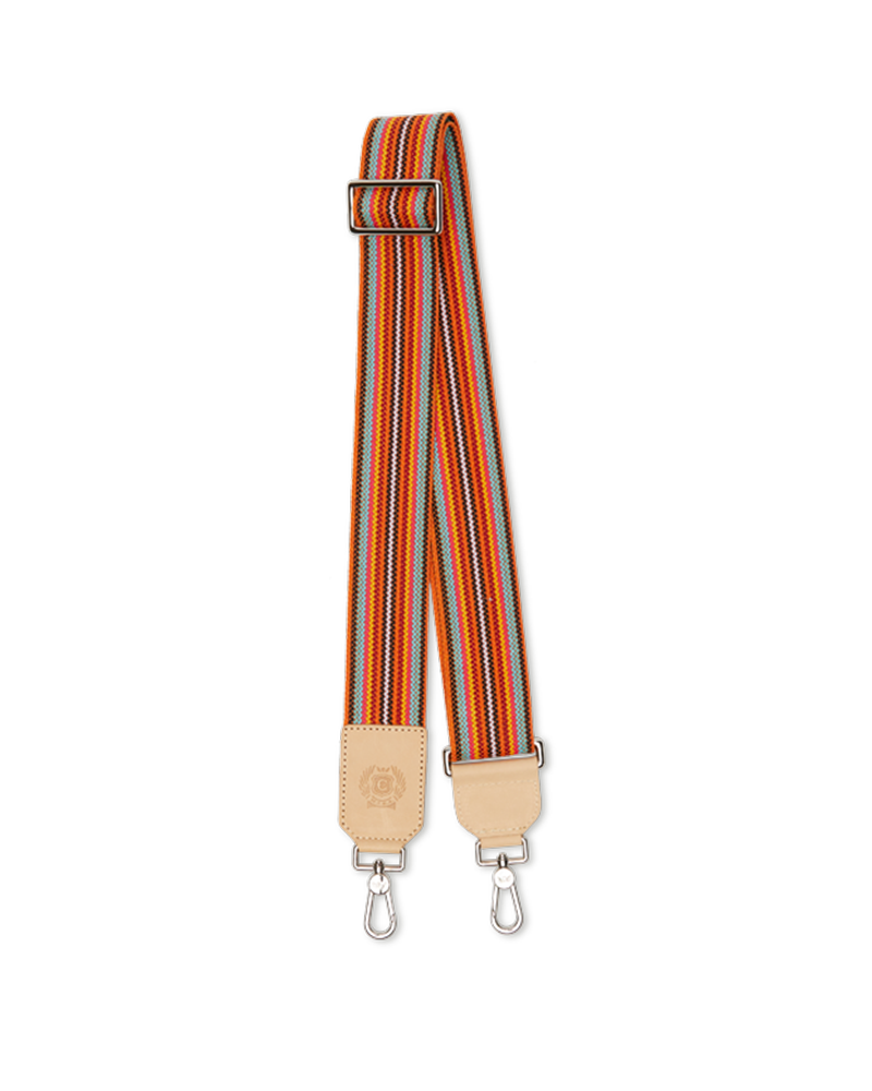 Orange Webbing Crossbody Strap