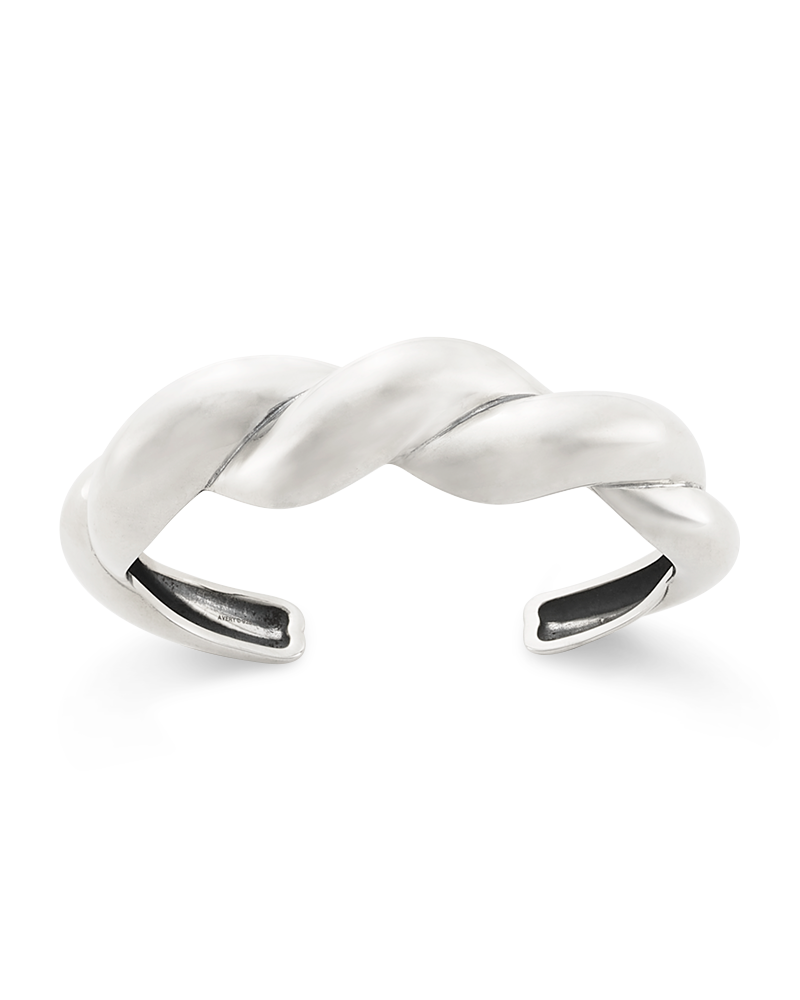Bold Twist Cuff Bracelet