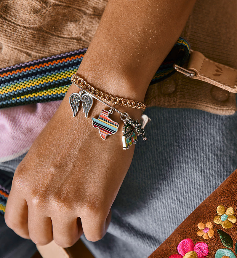 Enamel Texas Serape Charm - Image 4