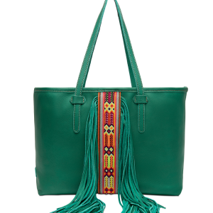 Teal Breezy Fringe