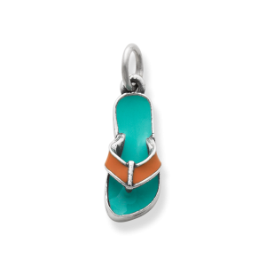 Enamel Flip-Flop Charm