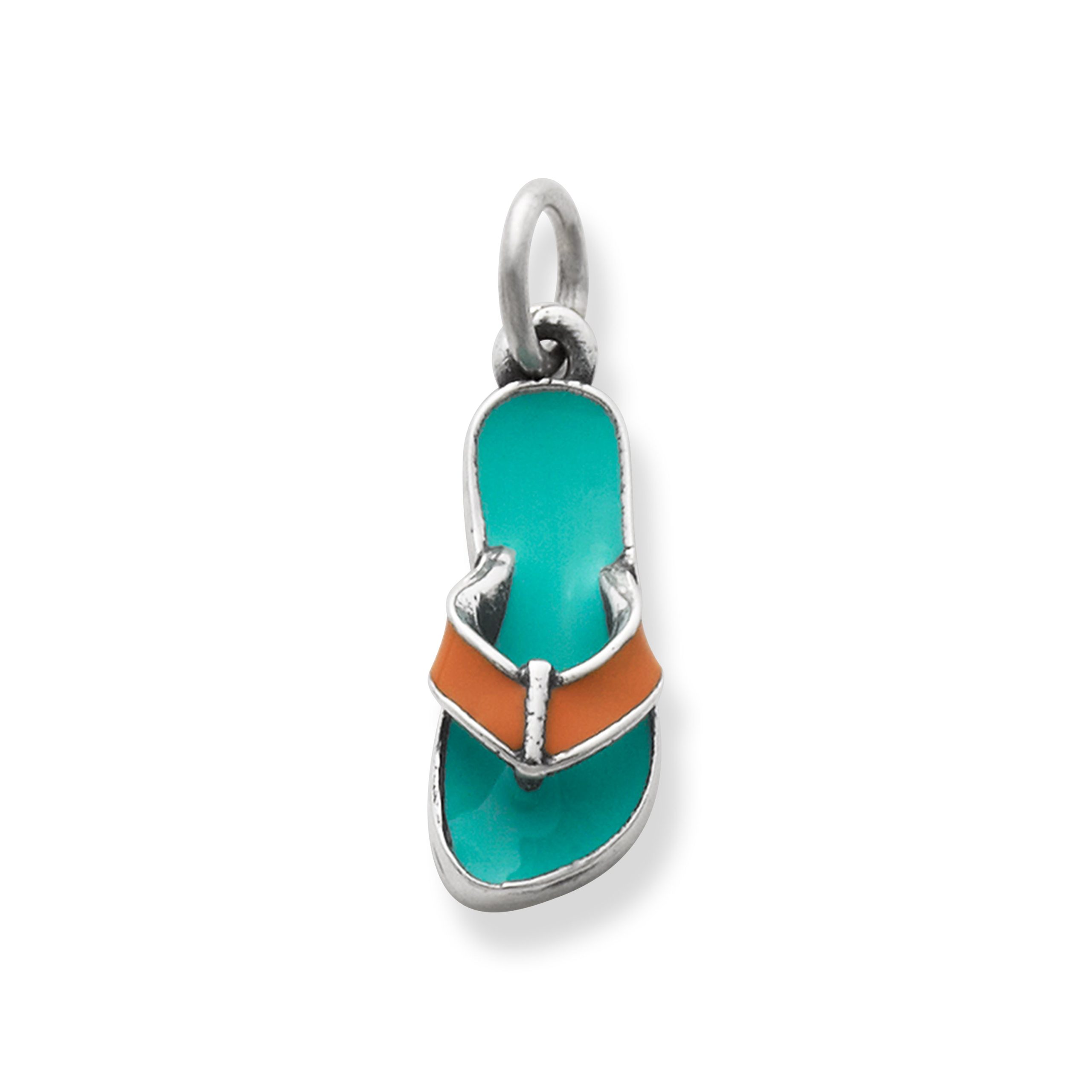 Enamel Flip-Flop Charm - Image 2