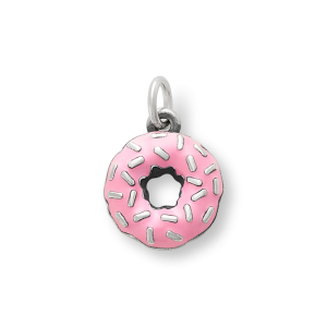 Enamel Frosted Donut Charm