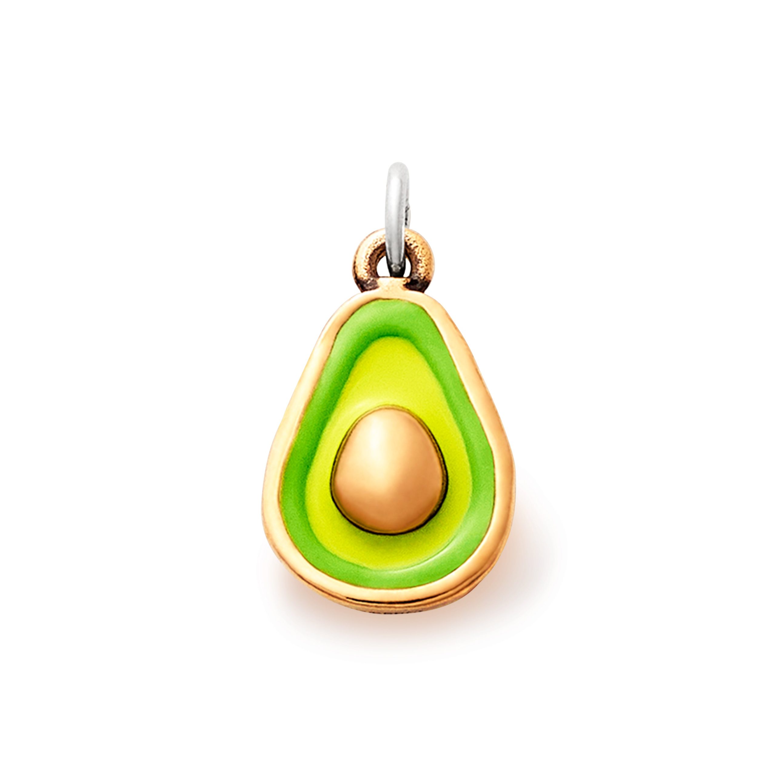 Enamel Avocado Charm - Image 2