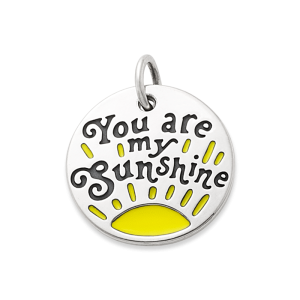 Enamel 'You Are My Sunshine' Charm