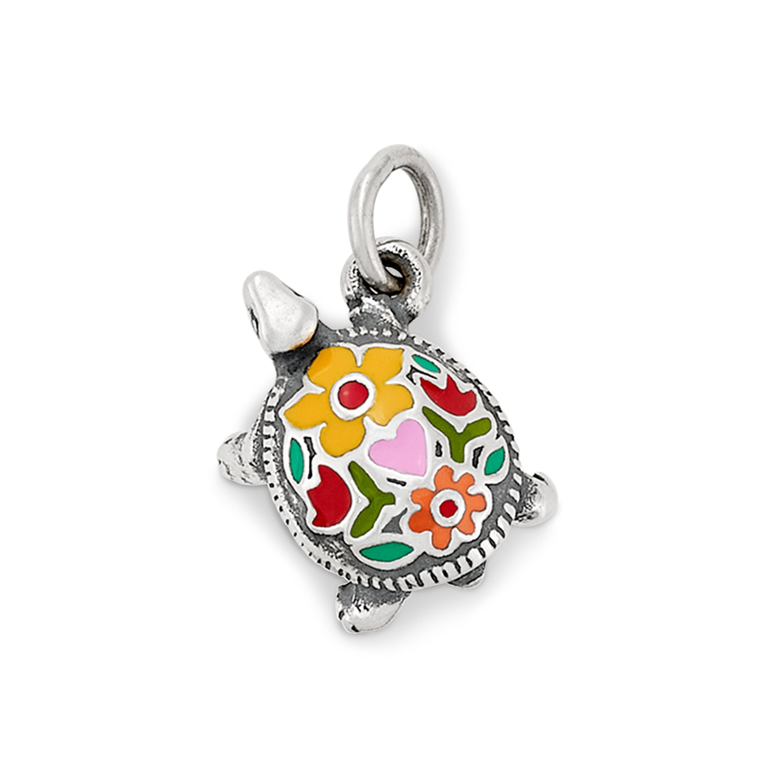 Enamel Festive Turtle Charm - Image 2