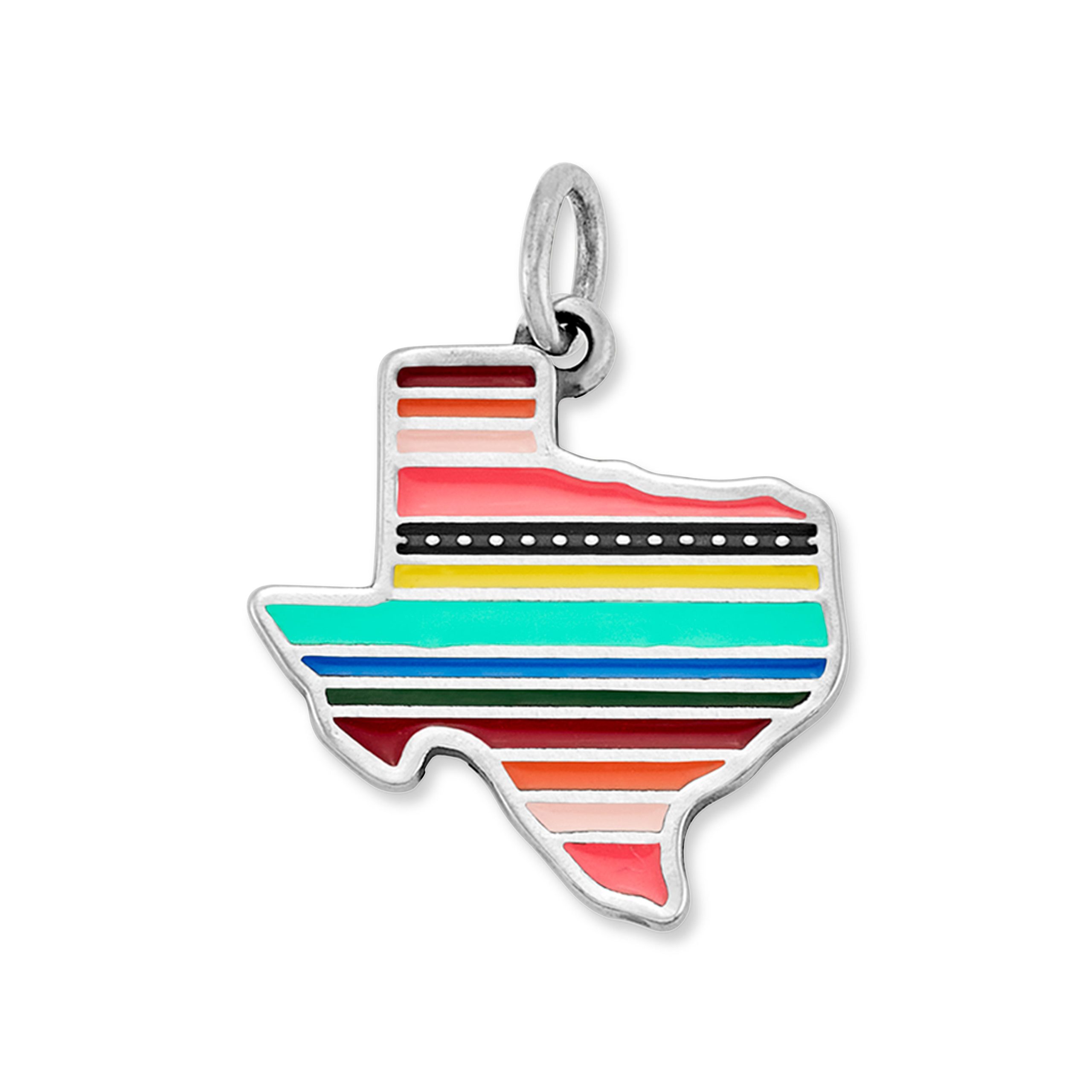 Enamel Texas Serape Charm - Image 2