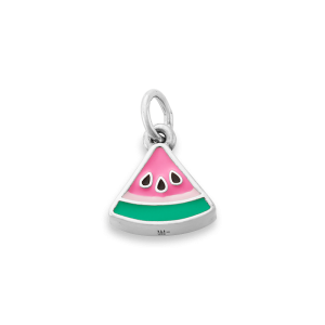 Enamel Watermelon Slice Charm