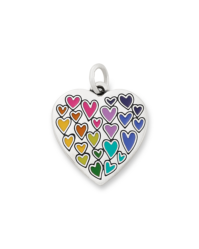Full of Love Enamel Heart Charm - Image 3