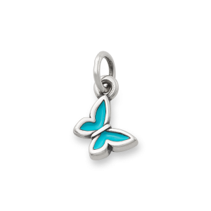 Enamel Blue Mini Butterfly Charm