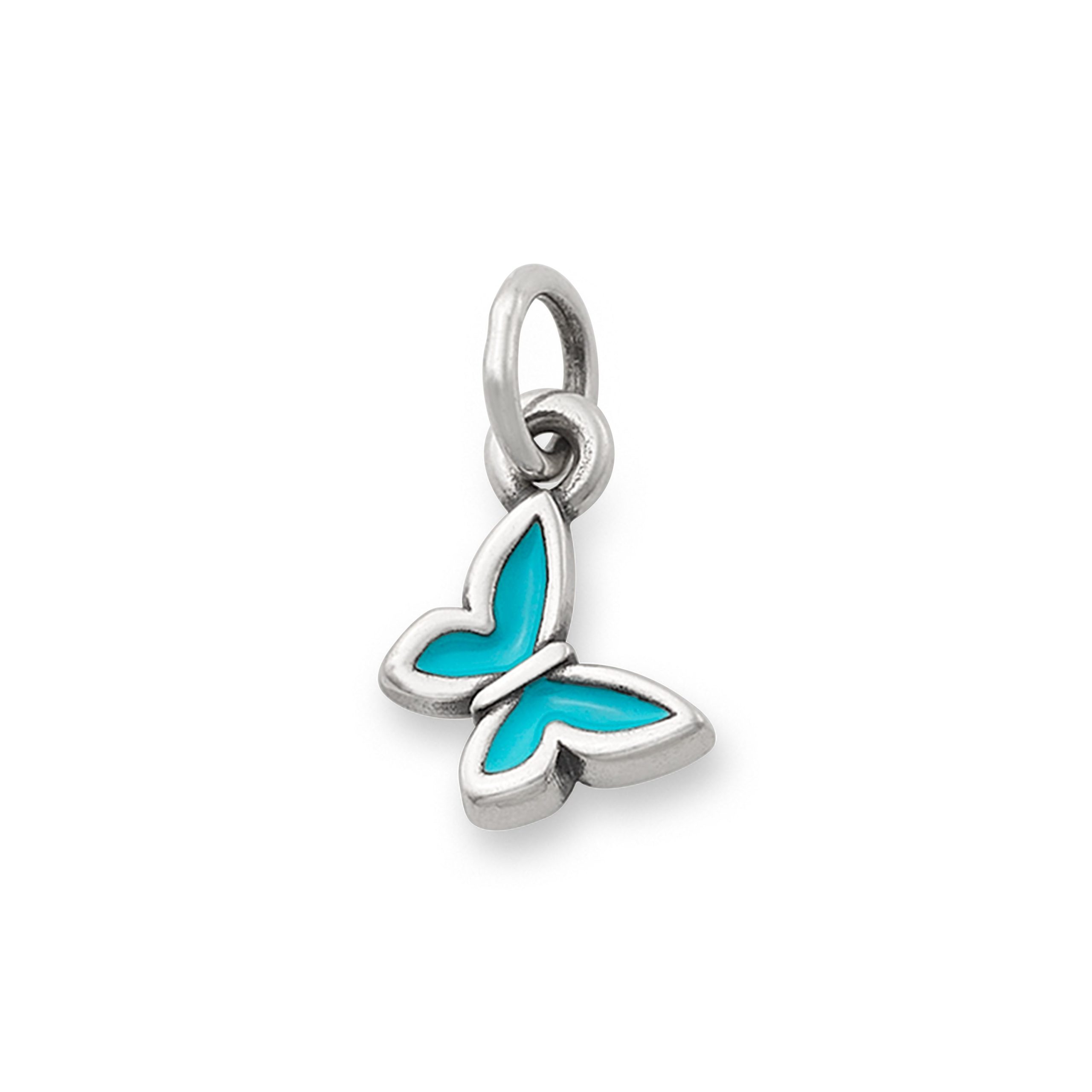 Enamel Blue Mini Butterfly Charm - Image 2
