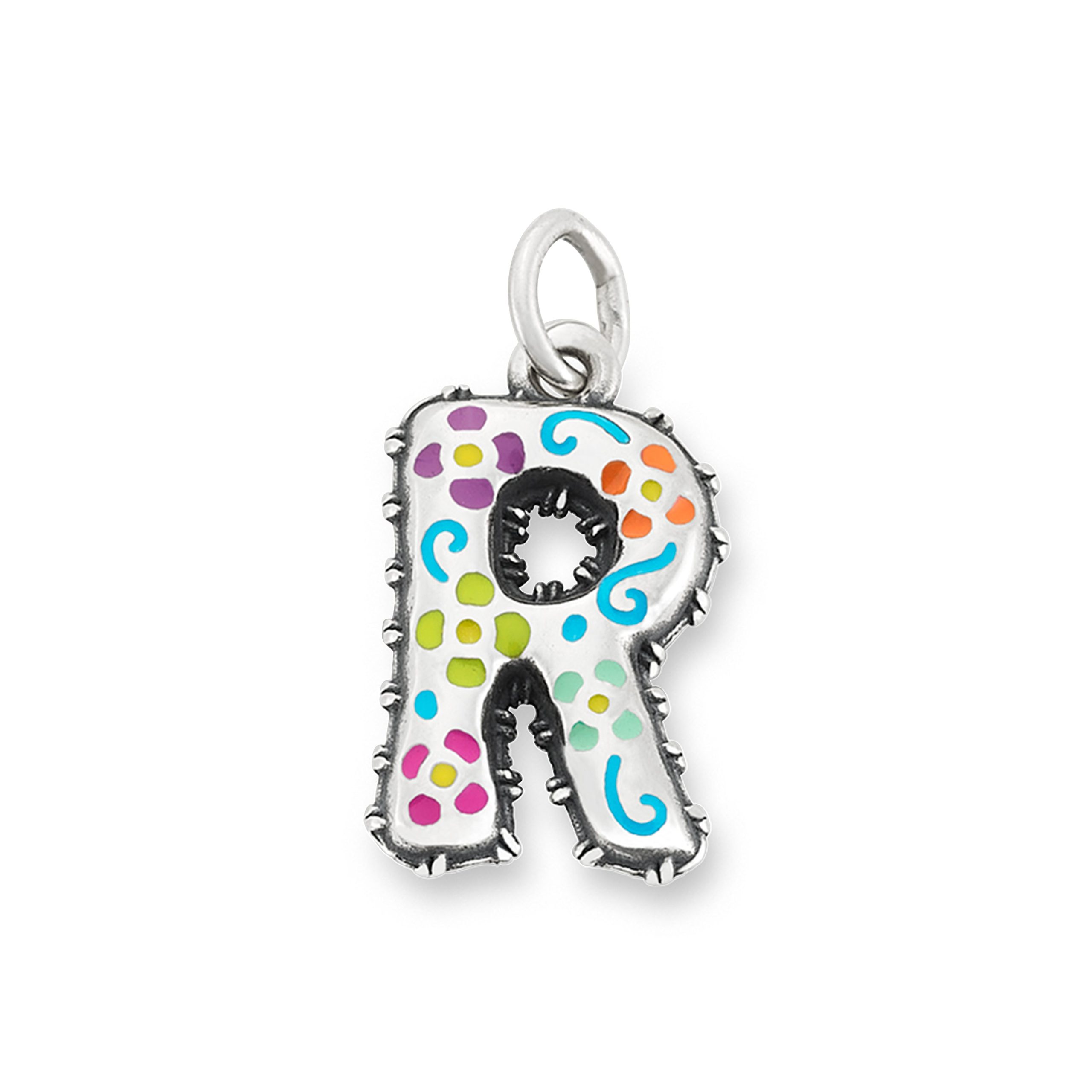 Enamel Consuela Floral Initial Charm - Image 19