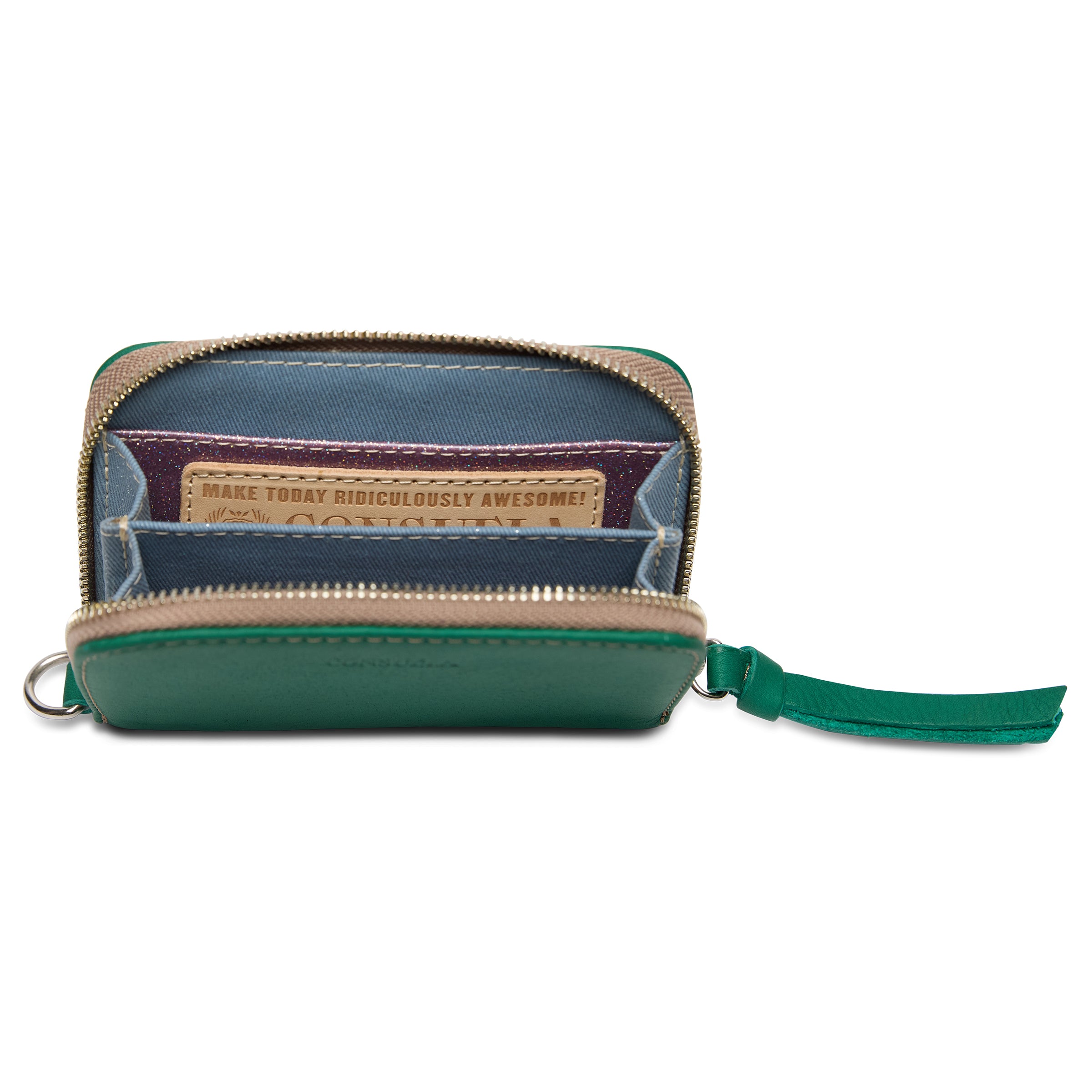 Teal Zippy Wallet - Image 5