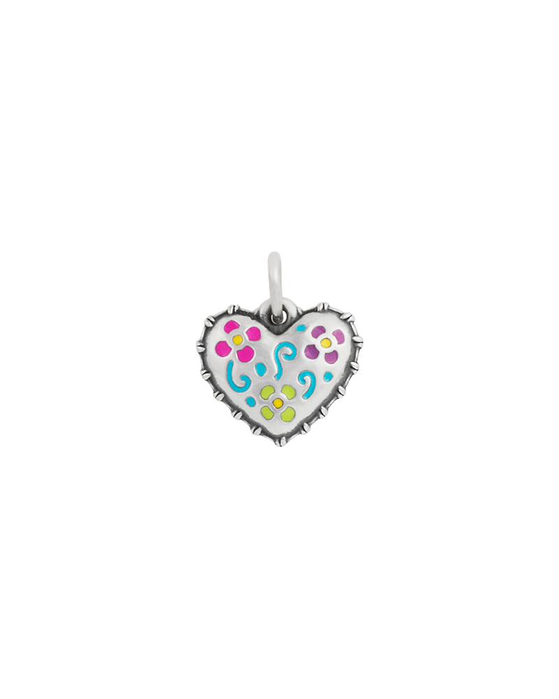Enamel Consuela Heart Charm - Image 3