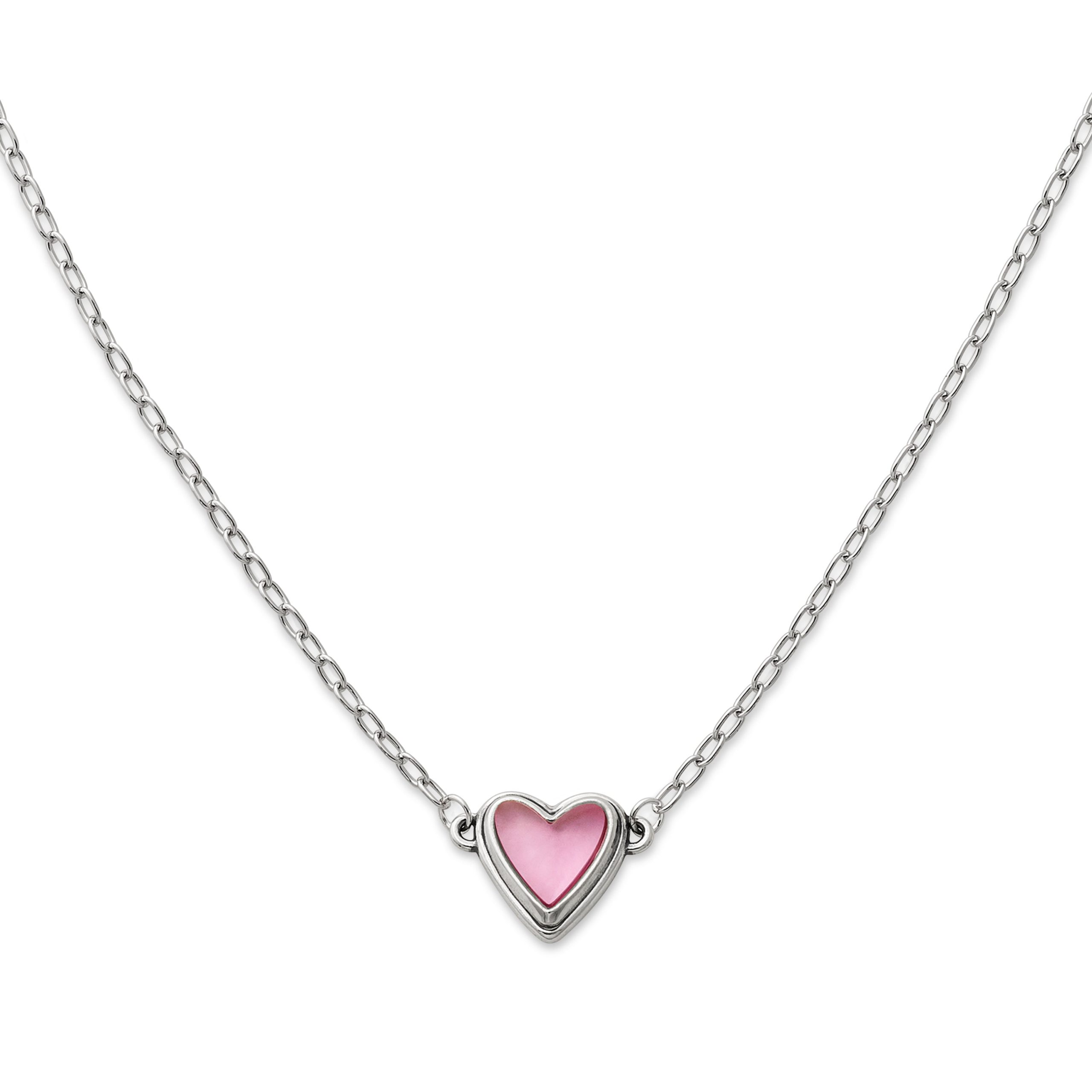 Sweetheart Pink Doublet Necklace - Image 2