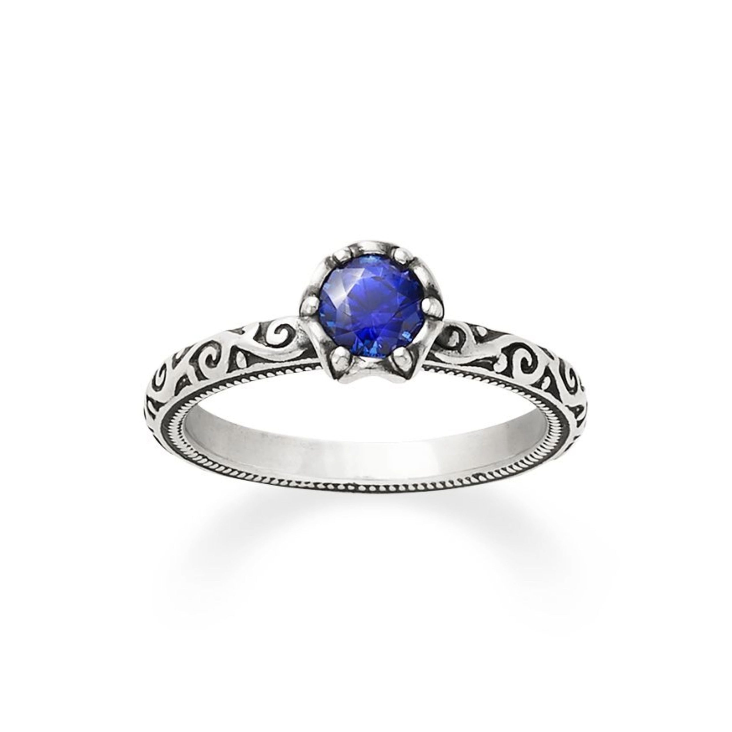 Cherished Birthstone Ring with Blue Sapphire - Image 2