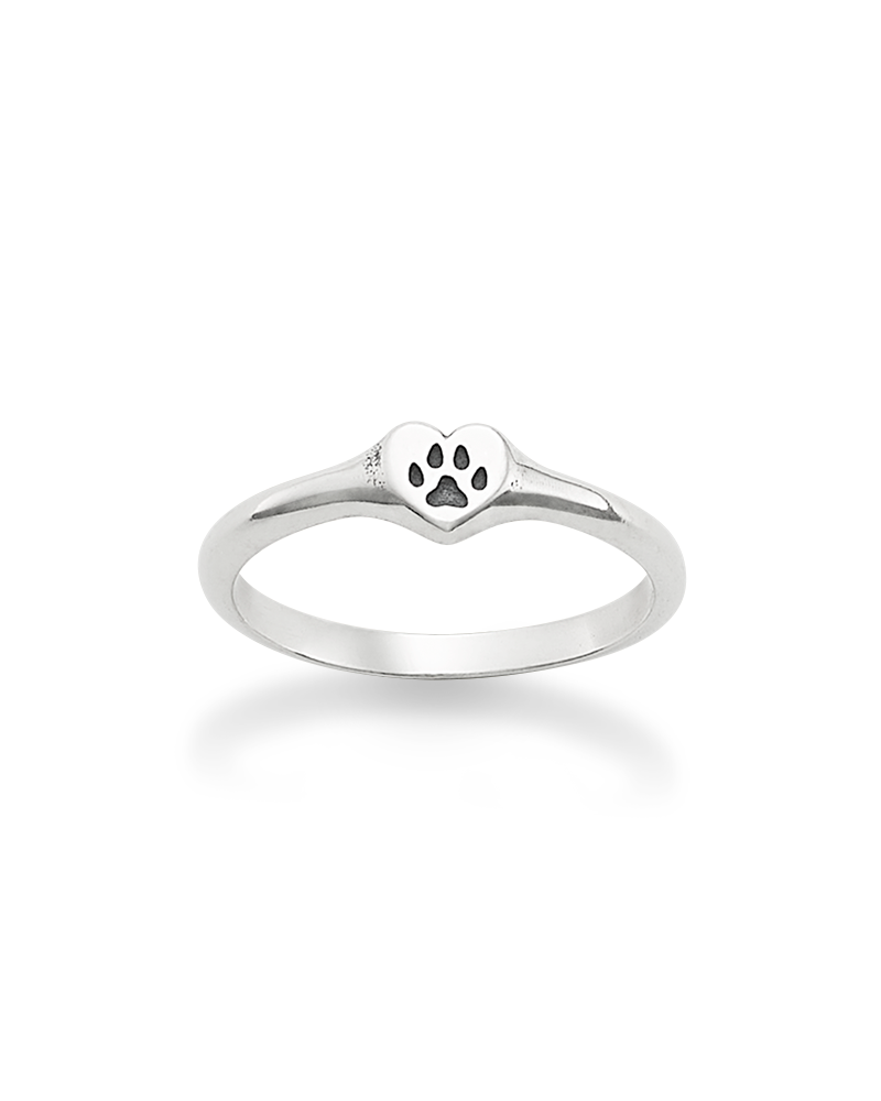 Love My Pet Sterling Silver Ring