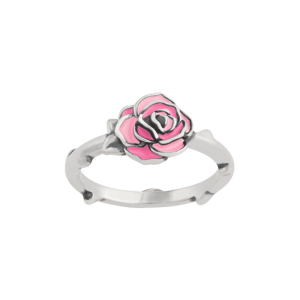 Enamel Consuela Pink Rose Ring