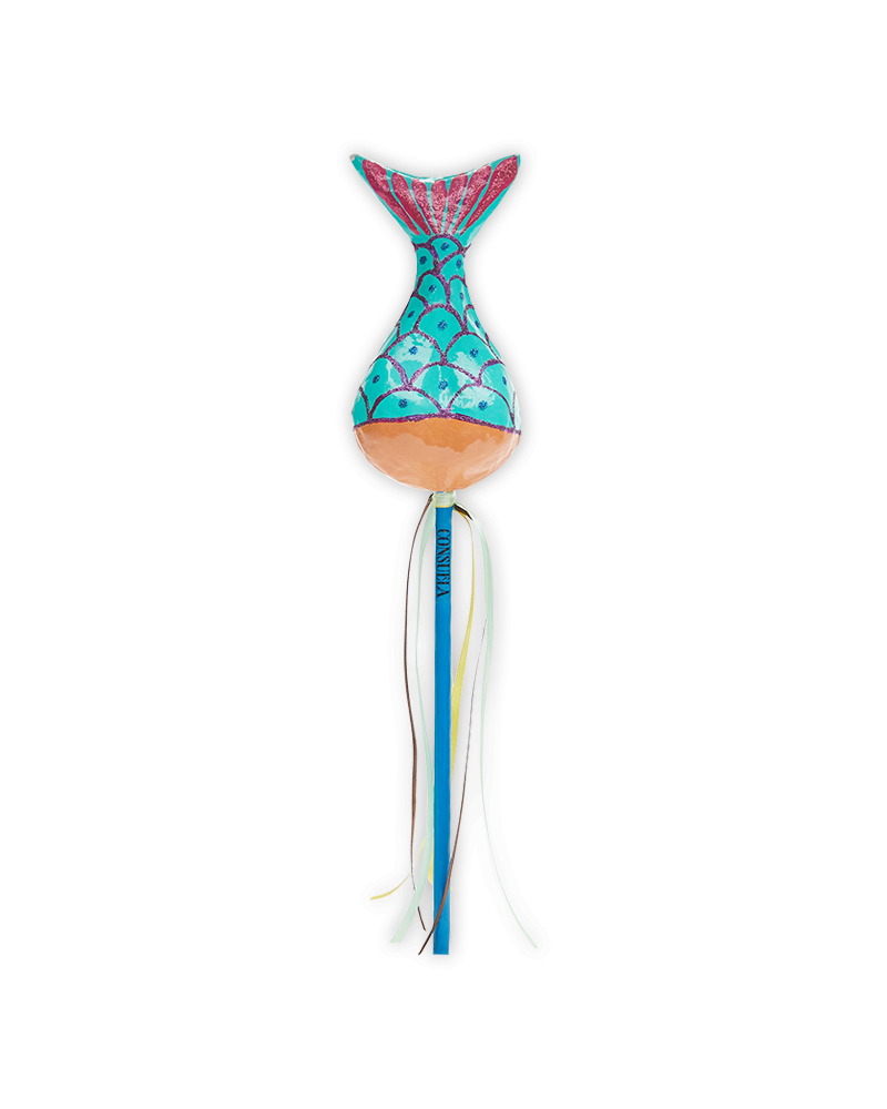 Aqua Mermaid Tail Shaker