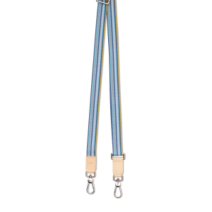 Chambray Slim Webbing Crossbody Strap