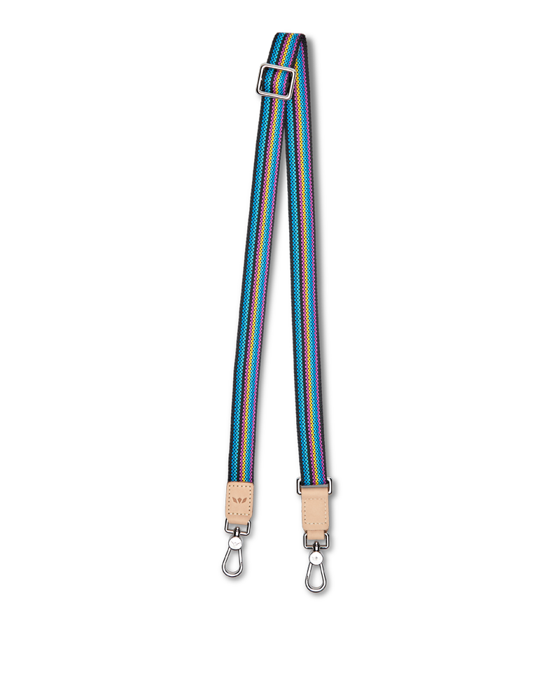 Blueberry Slim Webbing Crossbody Strap