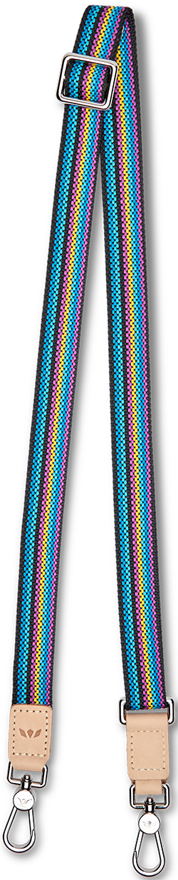 Blueberry Slim Webbing Crossbody Strap - Image 2